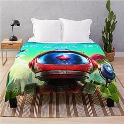 No Man's Sky Galaxy Throw Blanket