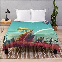 No Man's Sky Horizon Throw Blanket