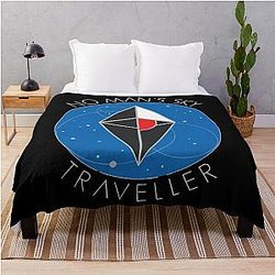No Man's Sky Boys and Girls Throw Blanket
