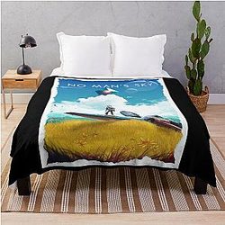 For Men's Sci-Fi No Man's Sky Blanket