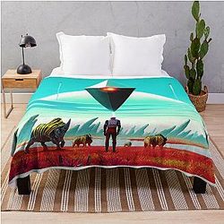 No Man's Sky: Human and Animals Throw Blanket