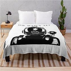 Mens Funny Galaxy No Mans Sky More Than Awesome Throw Blanket