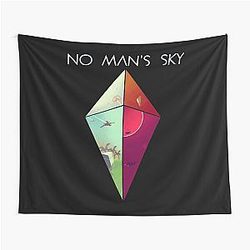 Gifts for Women Sci-Fi No Man's Sky Retro Vintage Throw Blanket
