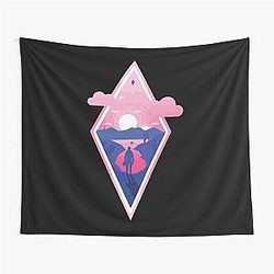 Gift For Men No Man's Sky Alien Vintage Photography Tapestry