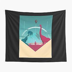 Gift For Movie Fans No Man's Sky Alien Idol Gift You Tapestry