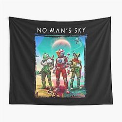 No Man's Sky Alien More Than Awesome Tapestry