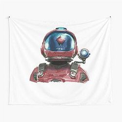 Mens No Mans Sky Alien Gifts Tapestry