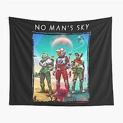 Funny Gifts For No Man's Sky Alien More Than Awesome Tapestry