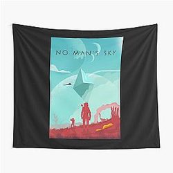 Women Men Sci-Fi No Man's Sky Movie Fan Tapestry