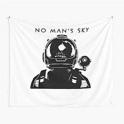 Mens Funny Galaxy No Man's Sky More Than Awesome Tapestry