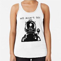 Mens Funny Galaxy No Mans Sky More Than Awesome Racerback Tank Top