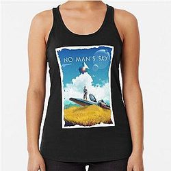 For Men's Sci Fi No Man's Sky Racerback Tank Top