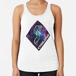 Funny Gifts For Galaxy No Man's Sky Vintage Racerback Tank Top