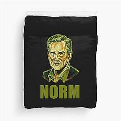 Norm Macdonald Vintage Funny Duvet Cover