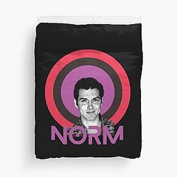 Norm MacDonald Retro Duvet Cover
