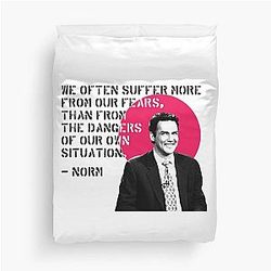 Norm MacDonald Duvet Cover