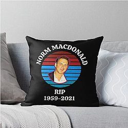 Rip (Norm) Macdonald Throw Pillow