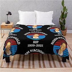 Rip Norm Macdonald Throw Blanket