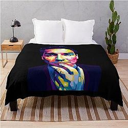 Norm MacDonald Pop Art Throw Blanket