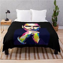Norm Macdonald Pop Art Throw Blanket