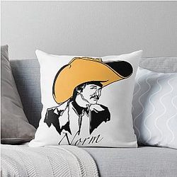 Norm Macdonald Rip Political Throw Pillow