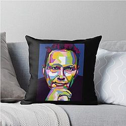 Abstract Geometric Norm MacDonald in WPAP Throw Pillow