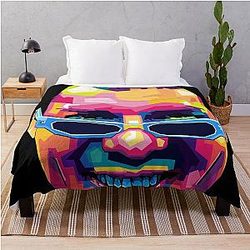 Norm Macdonald Pop Art throw blanket