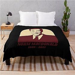 Norm Macdonald Throw Blanket