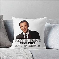 Norm Macdonald Throw Pillow