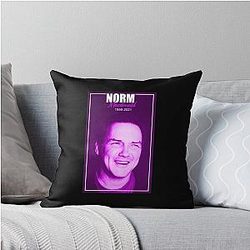 Rip Norm Macdonald 1959-2021 Throw Pillow
