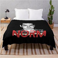 Rest in peace Comedian Norm Macdonald Throw Blanket