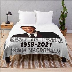 Norm MacDonald Throw Blanket