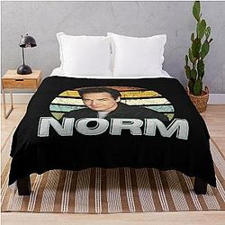 Norm MacDonald Throw Blanket