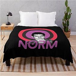 Norm Macdonald Retro Throw Blanket