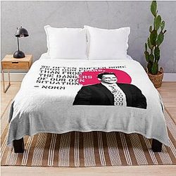 Norm MacDonald Quotes Throw Blanket