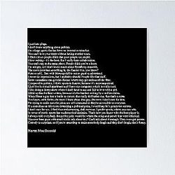 Norm MacDonald Quotes Poster