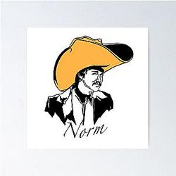 Norm Macdonald rip political poster