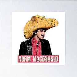 vintage Norm Macdonald poster