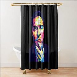 Norm Macdonald Pop Art Shower Curtain