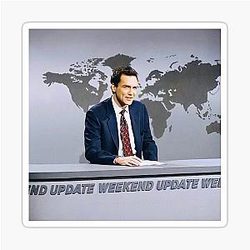 Norm Macdonald Weekend Update Sticker