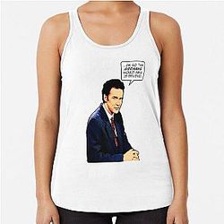 Norm Macdonald Racerback Tank Top