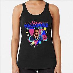Norm Macdonald colorful Racerback Tank