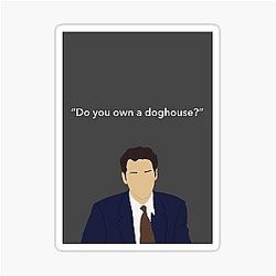 Norm Macdonald Does You Own A Dog House Sticker