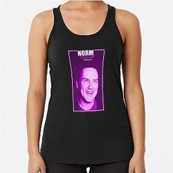 Norm Macdonald Racerback Tank Top