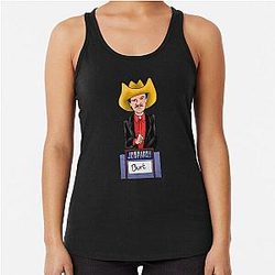 Norm Macdonald Burt Racerback Tank Top