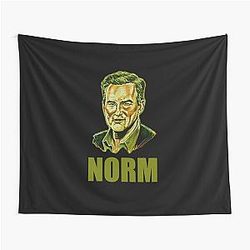 Norm Macdonald Vintage Funny Tapestry