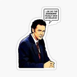 Quote Norm Macdonald Sticker