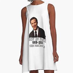 Norm MacDonald A-Line Dress