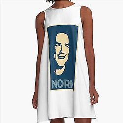 Norm Macdonald A-Line Dress