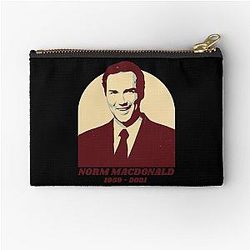 Norm MacDonald 1959 2021 Zipper Pouch